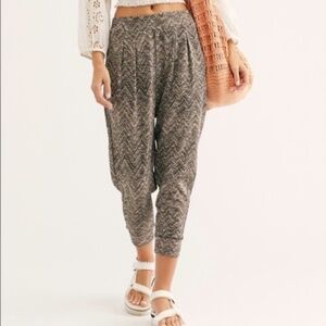 Free People Harlow Harem Jogger Lounge Pants Size Small